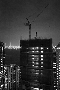 33 Des Voeux Road West under construction, Sheung Wan, 29 December 2016