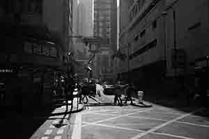 Street scene, Morrison Street, Sheung Wan,  31 December 2016