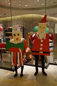 Santa Claus, Pacific Place, Admiralty, 4 December 2016