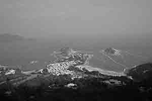 Shek O, viewed from the Dragon's Back,  1 January 2017