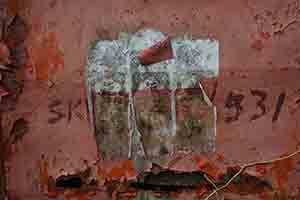Detail of a wall, Lamma Island, 8 January 2017