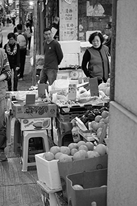Fruit on sale, Central, 20 January 2017