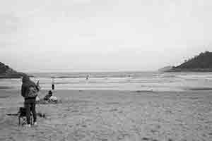 Beach at Big Wave Bay, Hong Kong Island, 1 January 2017