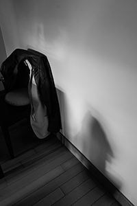 Shadows in a domestic interior, Sheung Wan, 24 January 2017