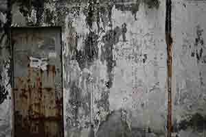 A wall, Sham Shui Po, Kowloon, 28 January 2017