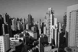 Looking west towards Sai Ying Pun from Sheung Wan, 5 November 2016