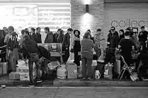 Lunar New Year stalls, Mongkok, 28 January 2017