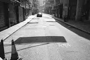 Street scene, Wing Lok Street, Sheung Wan, 12 February 2017
