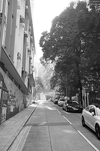 View of the street, Kui In Fong, Tai Ping Shan, 18 February 2017