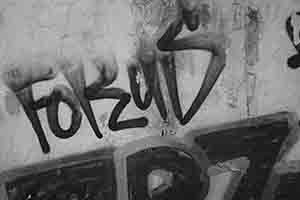 Graffiti on a wall, Tai Ping Shan, 18 February 2017
