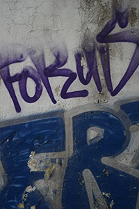 Graffiti on a wall, Tai Ping Shan, 18 February 2017