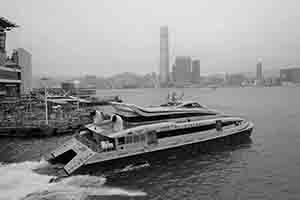 TurboJET heading for Macau, Hong Kong Macau Ferry Terminal, Shueng Wan, 25 February 2017