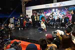 Breakdance contest, Hong Kong Cultural Centre Piazza, Tsim Sha Tsui, 25 February 2017