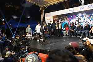 Breakdance contest, Hong Kong Cultural Centre Piazza, Tsim Sha Tsui, 25 February 2017