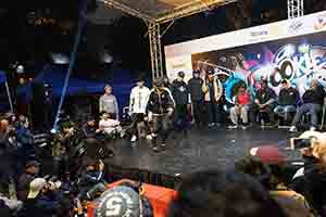 Breakdance contest, Hong Kong Cultural Centre Piazza, Tsim Sha Tsui, 25 February 2017