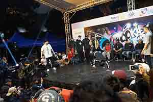 Breakdance contest, Hong Kong Cultural Centre Piazza, Tsim Sha Tsui, 25 February 2017