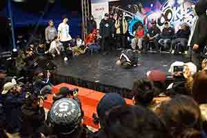 Breakdance contest, Hong Kong Cultural Centre Piazza, Tsim Sha Tsui, 25 February 2017