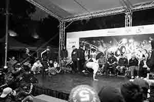 Breakdance contest, Hong Kong Cultural Centre Piazza, Tsim Sha Tsui, 25 February 2017