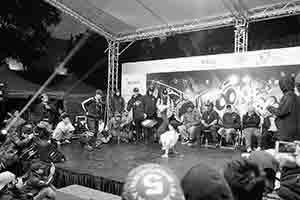 Breakdance contest, Hong Kong Cultural Centre Piazza, Tsim Sha Tsui, 25 February 2017