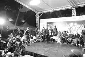 Breakdance contest, Hong Kong Cultural Centre Piazza, Tsim Sha Tsui, 25 February 2017