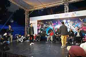 Breakdance contest, Hong Kong Cultural Centre Piazza, Tsim Sha Tsui, 25 February 2017