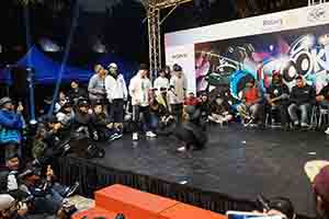 Breakdance contest, Hong Kong Cultural Centre Piazza, Tsim Sha Tsui, 25 February 2017