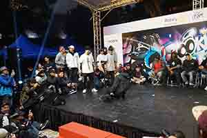 Breakdance contest, Hong Kong Cultural Centre Piazza, Tsim Sha Tsui, 25 February 2017