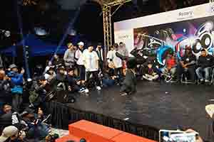 Breakdance contest, Hong Kong Cultural Centre Piazza, Tsim Sha Tsui, 25 February 2017