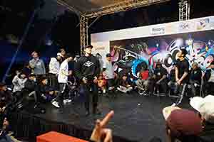 Breakdance contest, Hong Kong Cultural Centre Piazza, Tsim Sha Tsui, 25 February 2017