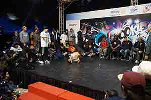 Breakdance contest, Hong Kong Cultural Centre Piazza, Tsim Sha Tsui, 25 February 2017