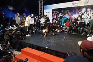 Breakdance contest, Hong Kong Cultural Centre Piazza, Tsim Sha Tsui, 25 February 2017