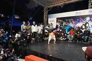 Breakdance contest, Hong Kong Cultural Centre Piazza, Tsim Sha Tsui, 25 February 2017