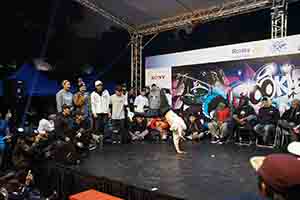 Breakdance contest, Hong Kong Cultural Centre Piazza, Tsim Sha Tsui, 25 February 2017