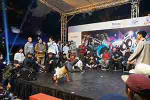 Breakdance contest, Hong Kong Cultural Centre Piazza, Tsim Sha Tsui, 25 February 2017