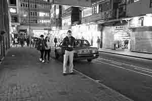 Street scene, Peking Road, Tsim Sha Tsui, 28 February 2017