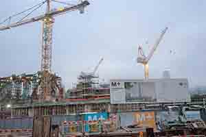 M+ under construction, West Kowloon Cultural District, 16 March 2017