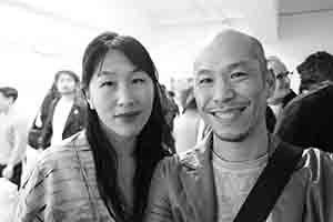 Yuk Kin Tan and Warren Leung at Para Site, King's Road, Quarry Bay, 17 March 2017