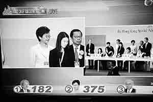 Television broadcast of the Hong Kong chief executive election, 26 March 2017