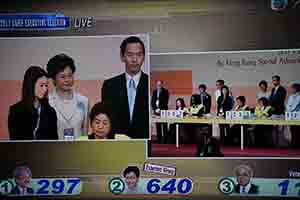 Television broadcast of the Hong Kong chief executive election, 26 March 2017