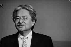 John Tsang, in a television broadcast of the Hong Kong Chief Executive election, 26 March 2017