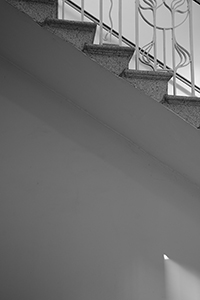 Detail of staircase, Main Building, University of Hong Kong, 4 March 2017