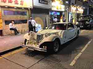 Car with personalized vehicle registration mark, Queen's Road West, Sheung Wan, 29 March 2017