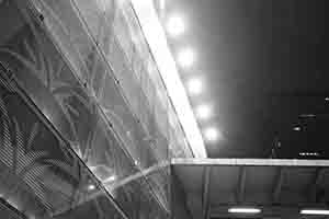 Connaught Road Central at night, Sheung Wan, 13 April 2017