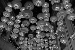 Lanterns, Lee Tung Avenue, Wanchai, 26 May 2017