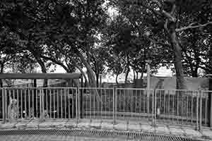 Detail of railing, Victoria Park, Causeway Bay, 30 May 2017