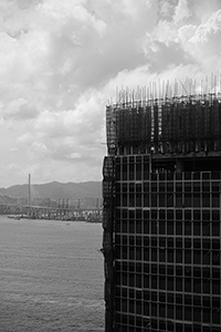 Building under construction, Sheung Wan, 8 June 2017