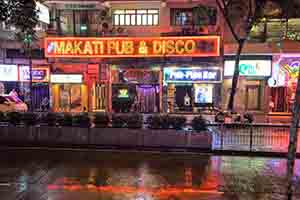 Lockhart Road at night, Wanchai, 13 June 2017