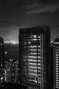 Building under construction,  33 Des Voeux Road West, Sheung Wan, 14 June 2017