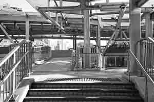 Footbridge, Ho Man Tin, Kowloon, 28 June 2017