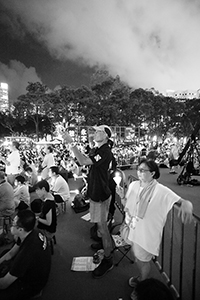 Annual memorial rally in remembrance of the events of 1989, Victoria Park, 4 June 2017